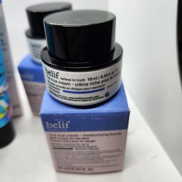 NIB Belif Bundle (2) Moisturizing Bomb & (2) Jelly Cleanser Travel Size - Picture 2 of 4